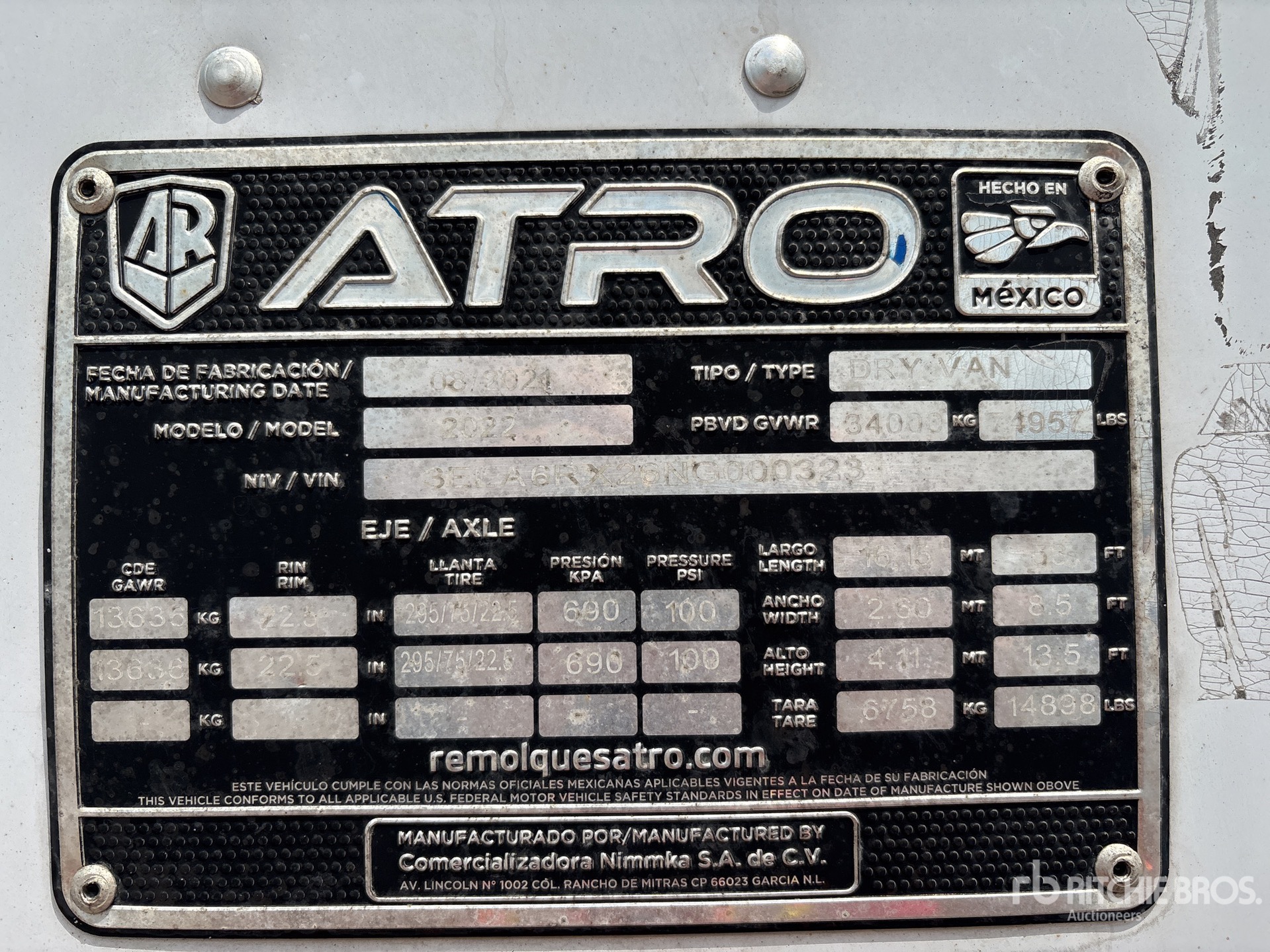 2022 Atro 53 FT T/A
