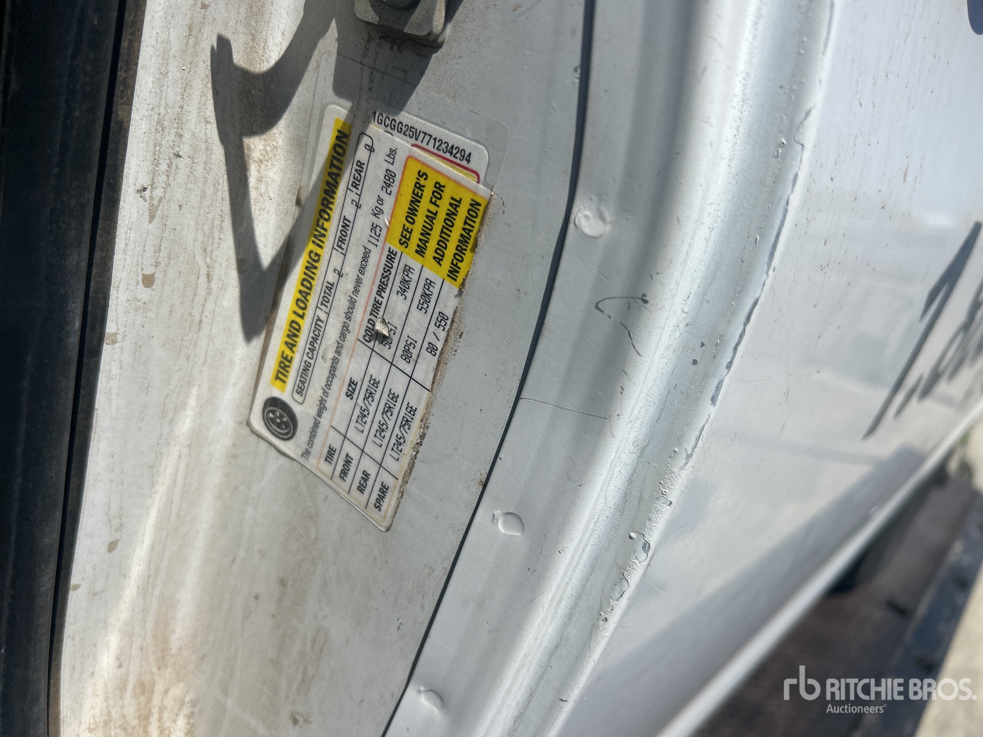 2007 Chevrolet 2500 EXPRESS