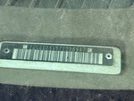 General Appearance with Frame Stamp Serial Number/VIN Photo