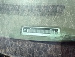 General Appearance with Frame Stamp Serial Number/VIN Photo
