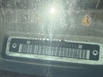 General Appearance with Frame Stamp Serial Number/VIN Photo