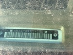 General Appearance with Frame Stamp Serial Number/VIN Photo