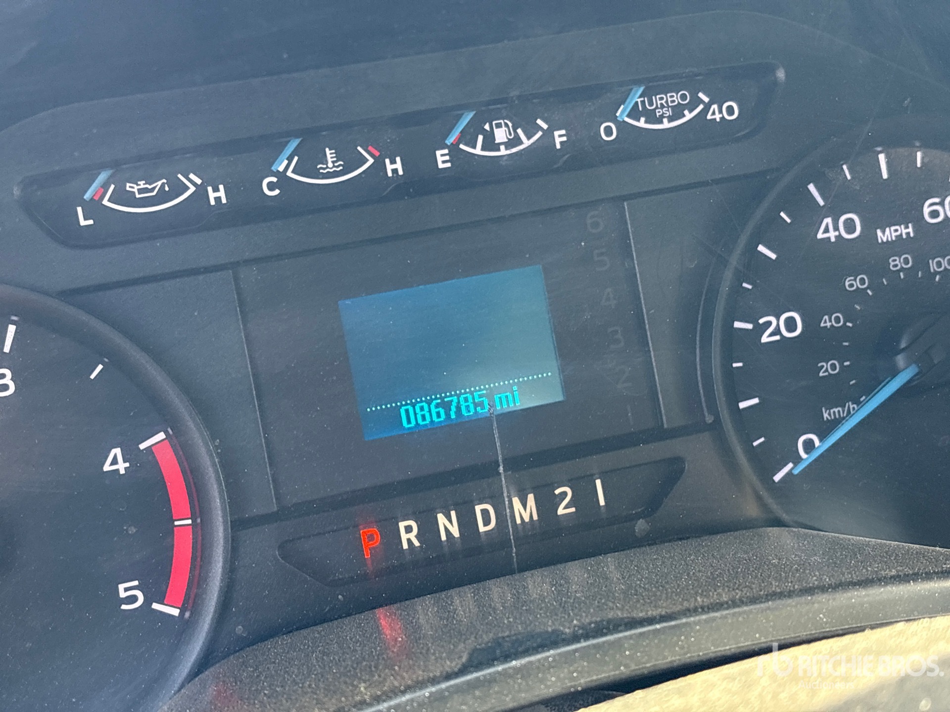 General Appearance with Hour Meter / Odometer