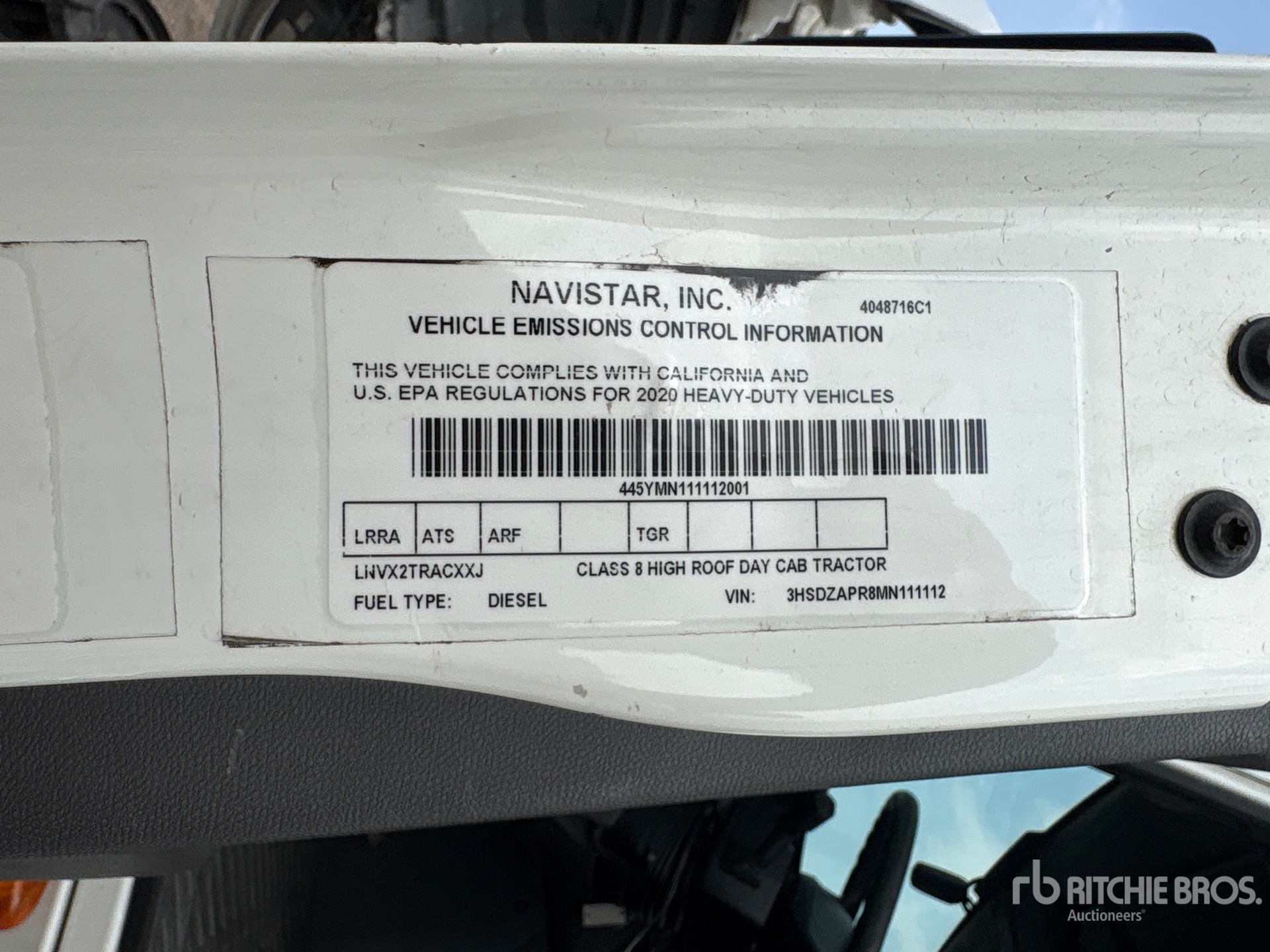 2021 International LT625