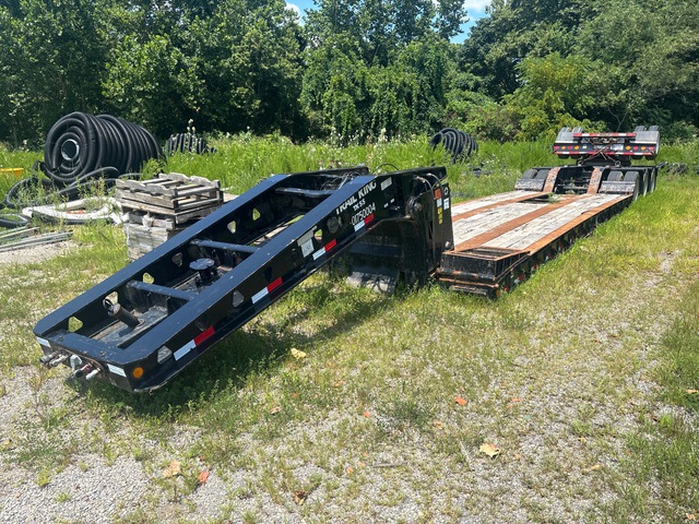 2005 Trail King TK110HDG 100000 lb Tri/A Removable Gooseneck Lowboy Trailer 2005 Trail King TK110HDG 100000 lb Tri/A Removable Gooseneck Lowboy Trailer