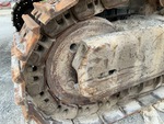 Undercarriage with Left Track Tensioner