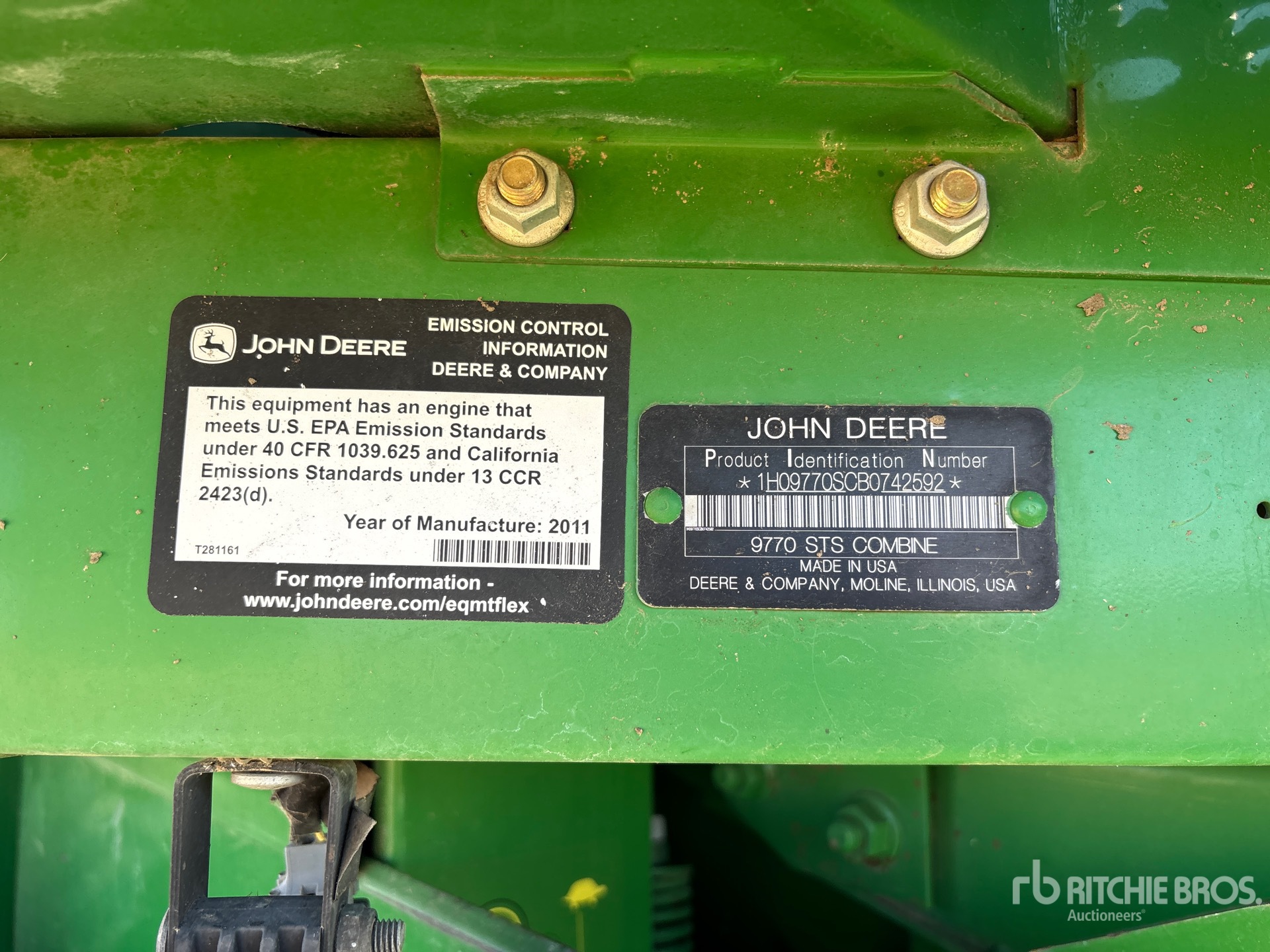 John Deere 9770