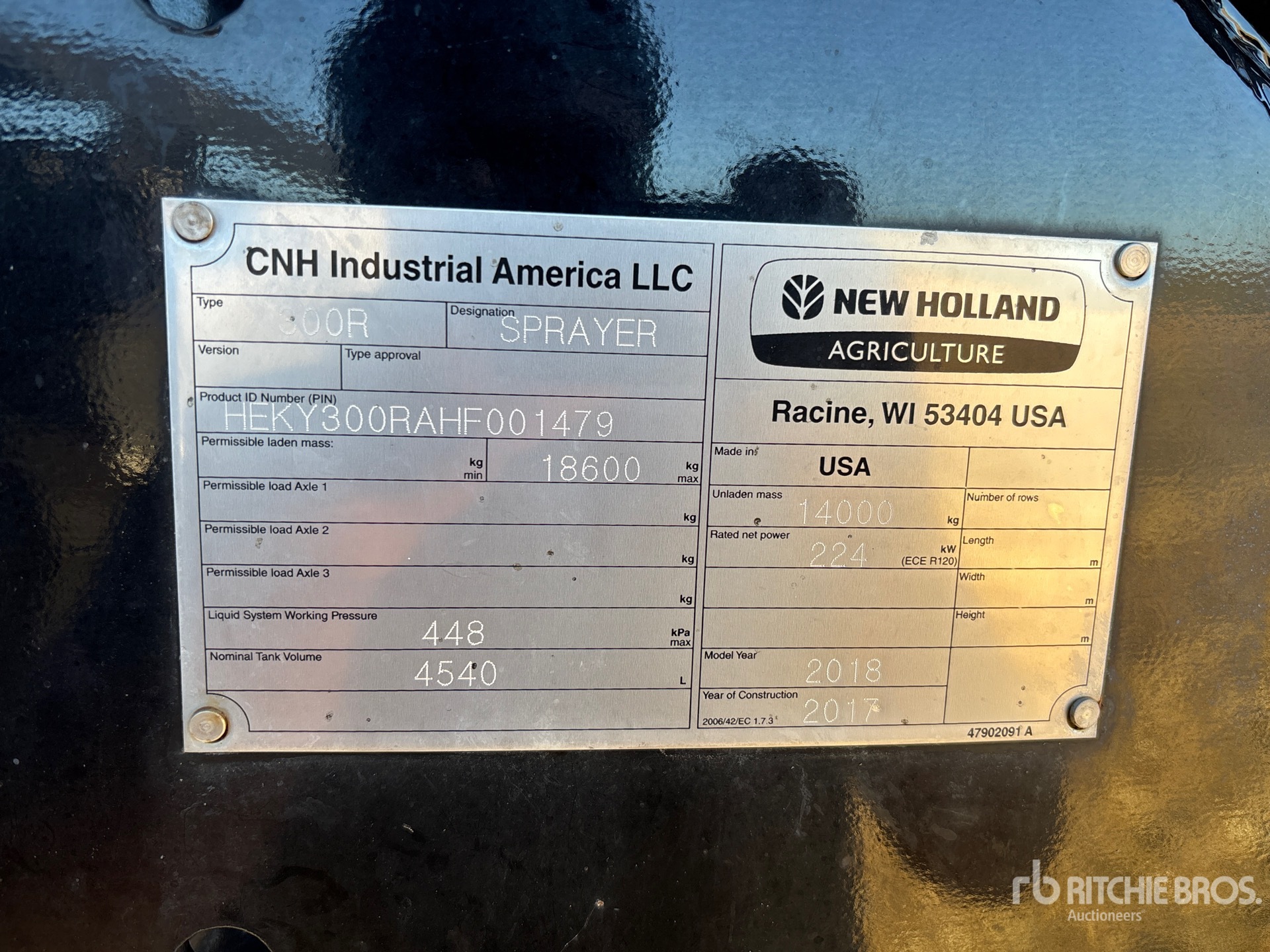 New Holland SP300R