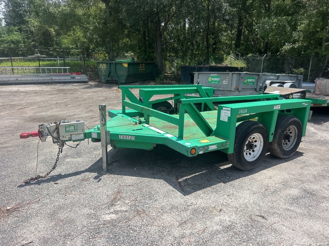 2015 JLG 7610 10 ft T/A Ground Load Trailer