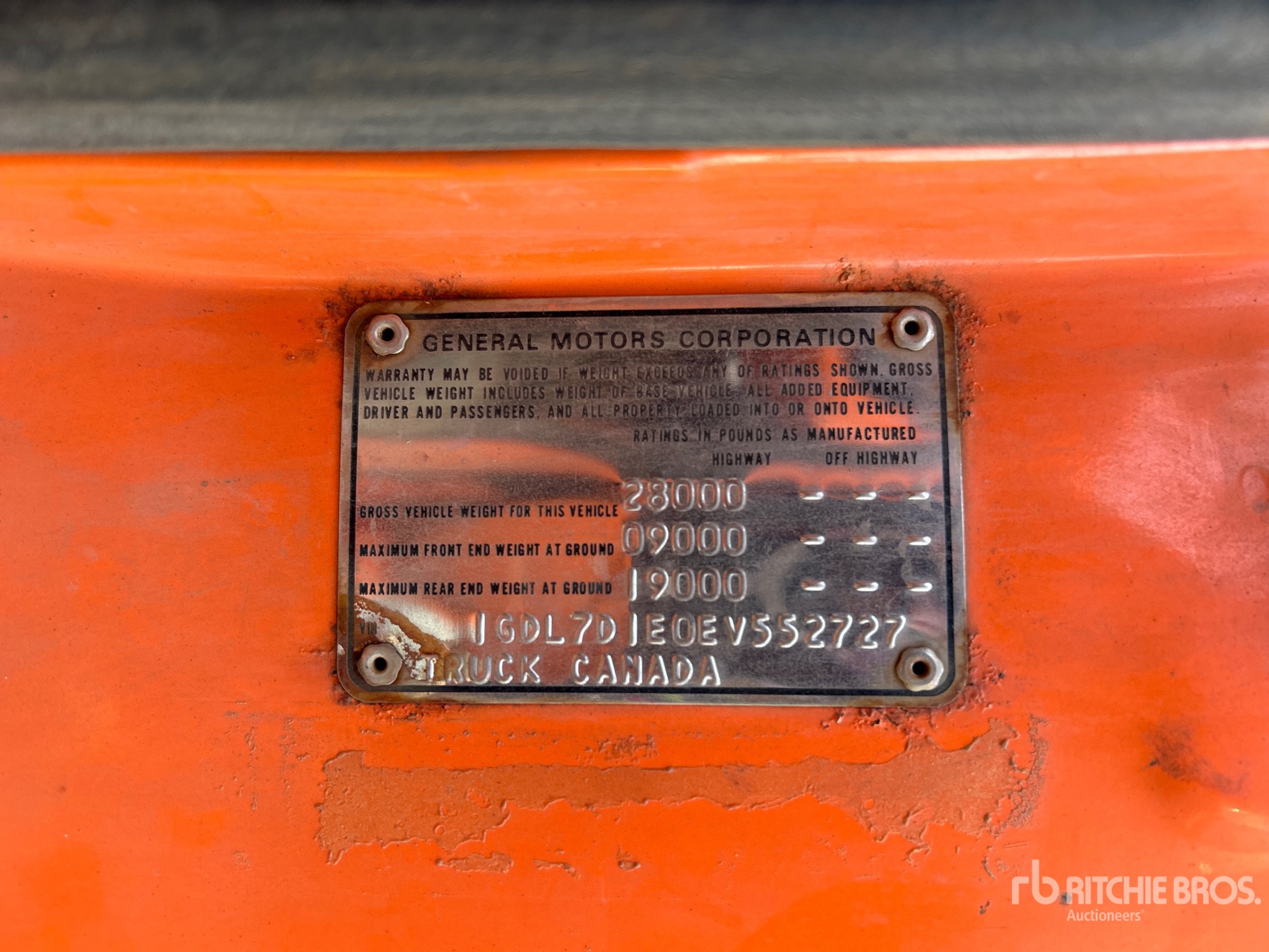 1984 GMC 7000