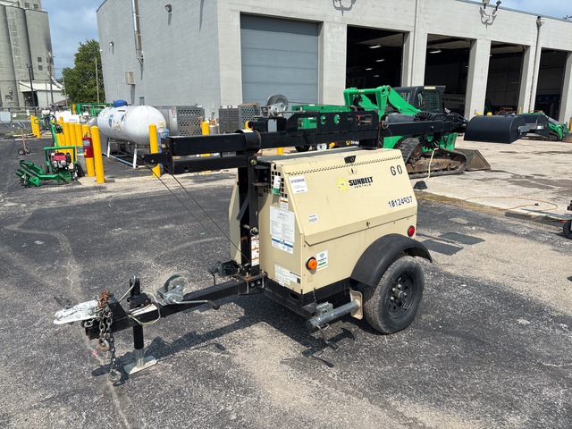 2018 Doosan LSCWKUB-60HZ-T4F 6 kVA Light Tower
