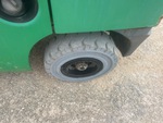 Chassis Lift with Left Rear Tire