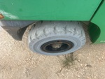 Chassis Lift with Right Rear Tire