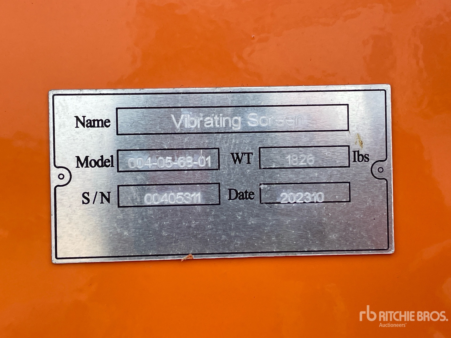 General Appearance with Numéro de série/Numéro d'identification du véhicule automobile