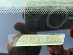 General Appearance with Frame Stamp Serial Number/VIN Photo