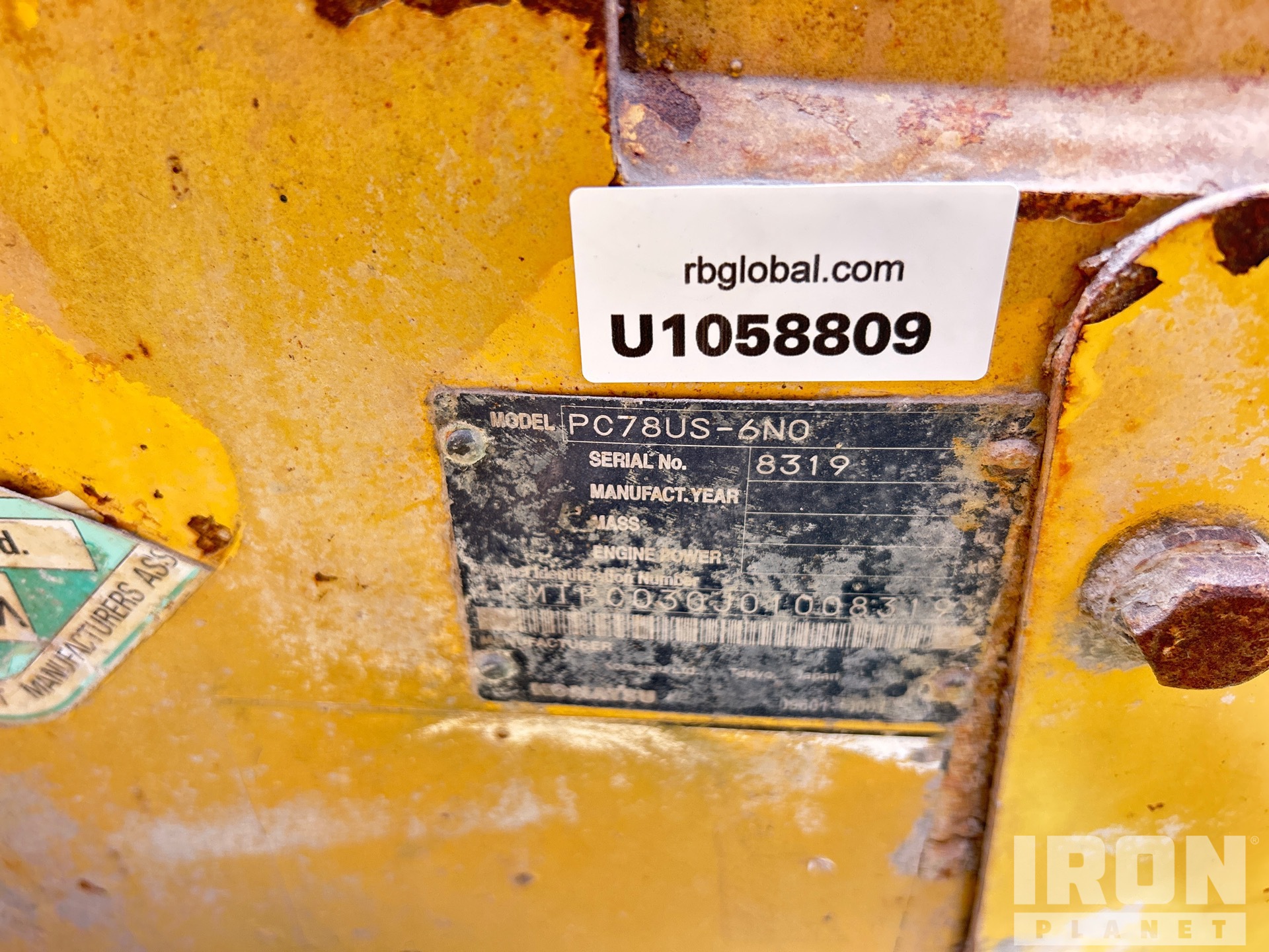2006 Komatsu PC78US-6
