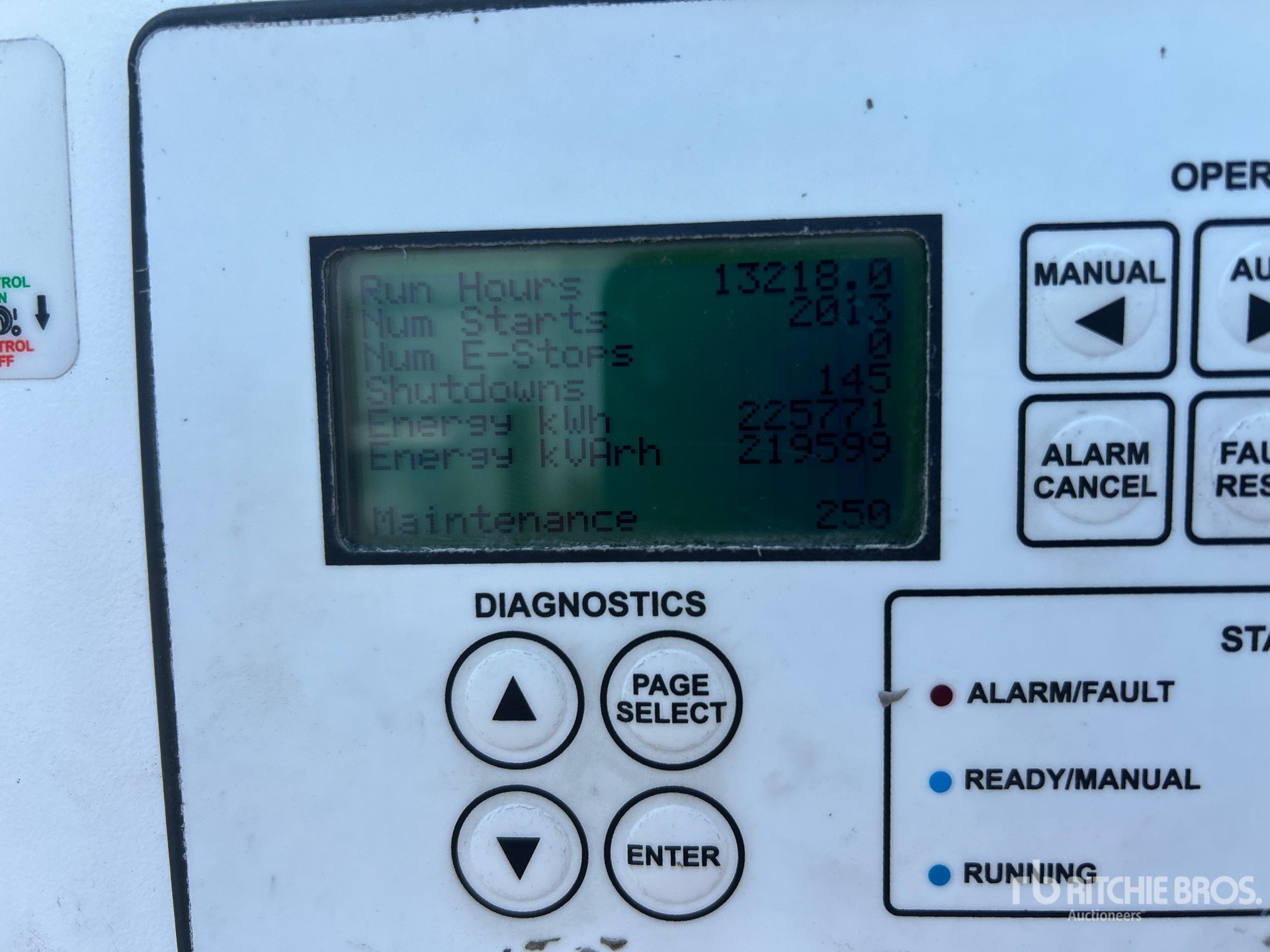 General Appearance with Hour Meter / Odometer