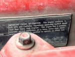 Motor with Emission Label
