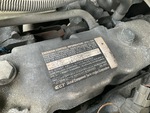 Engine with Emission Label
