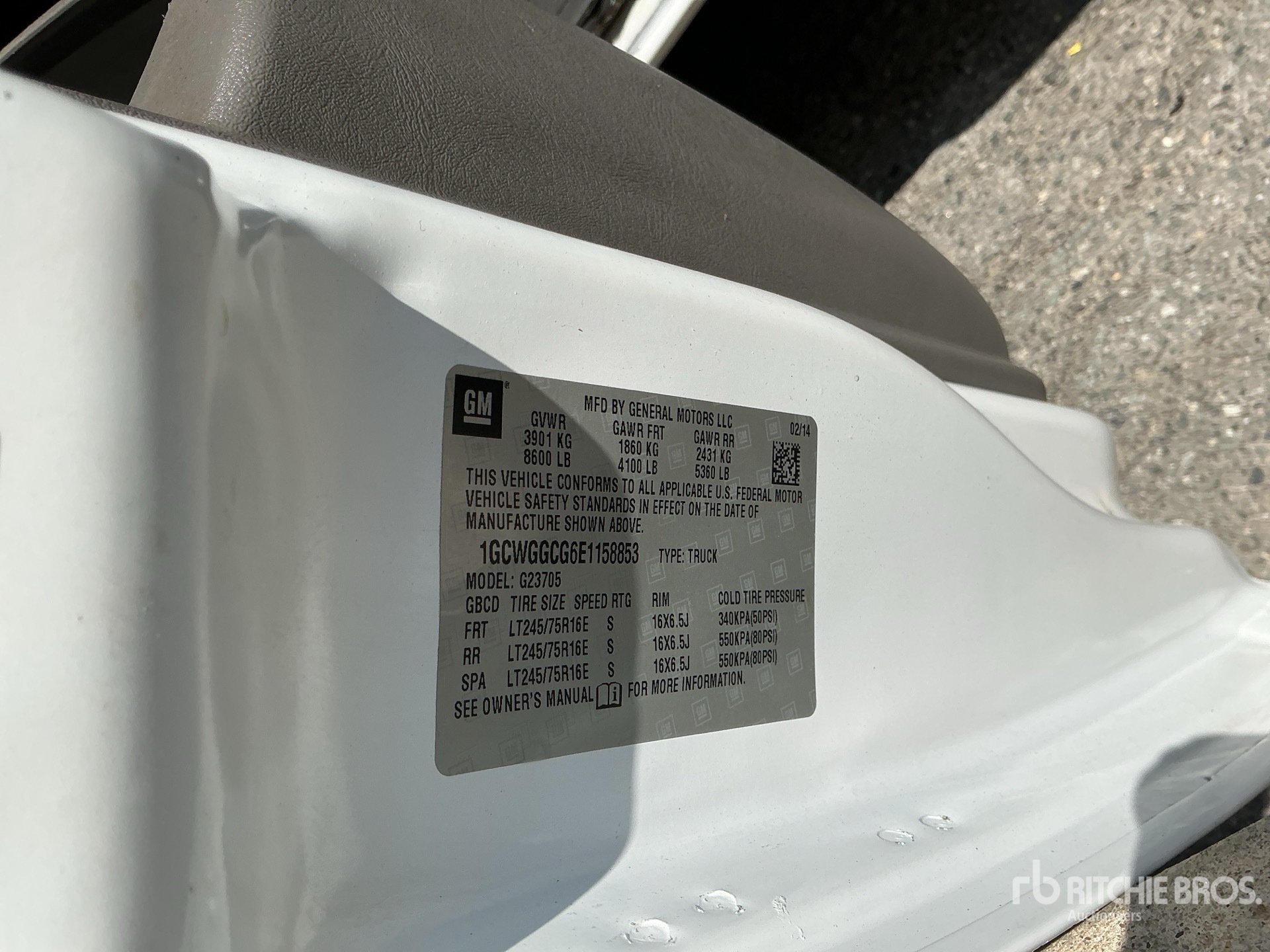 Photo of a 2014 Chevrolet G3500