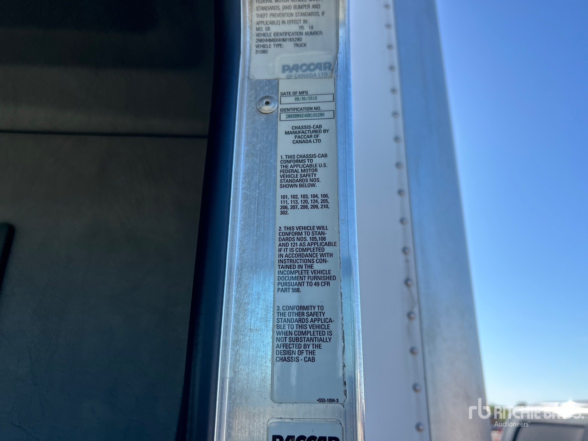 2017 Kenworth T270