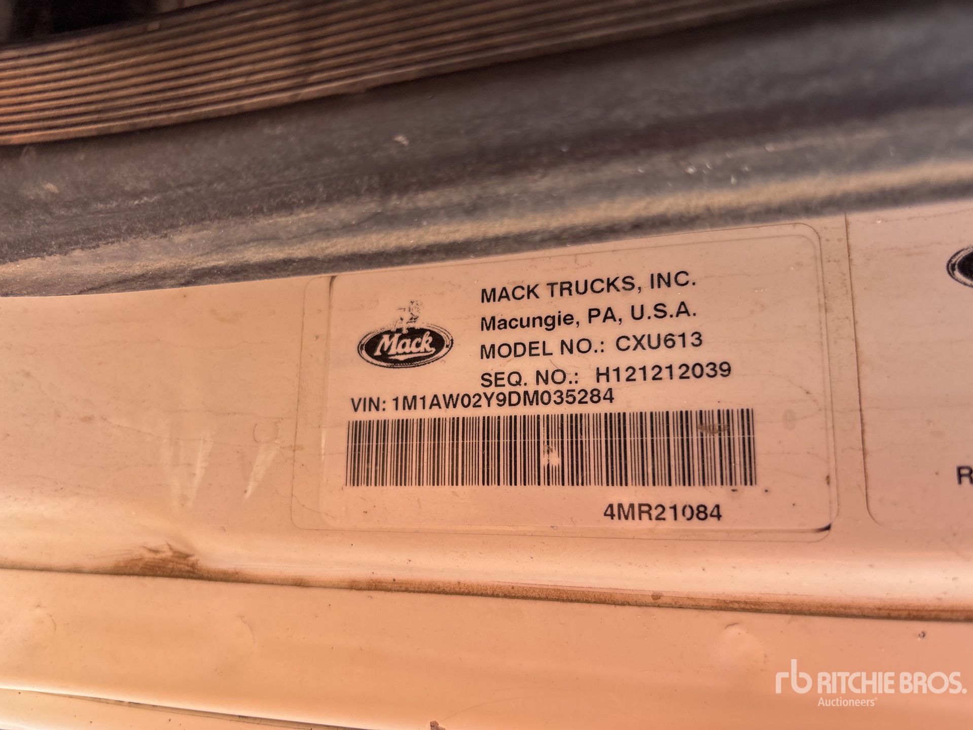 2013 Mack CXU613