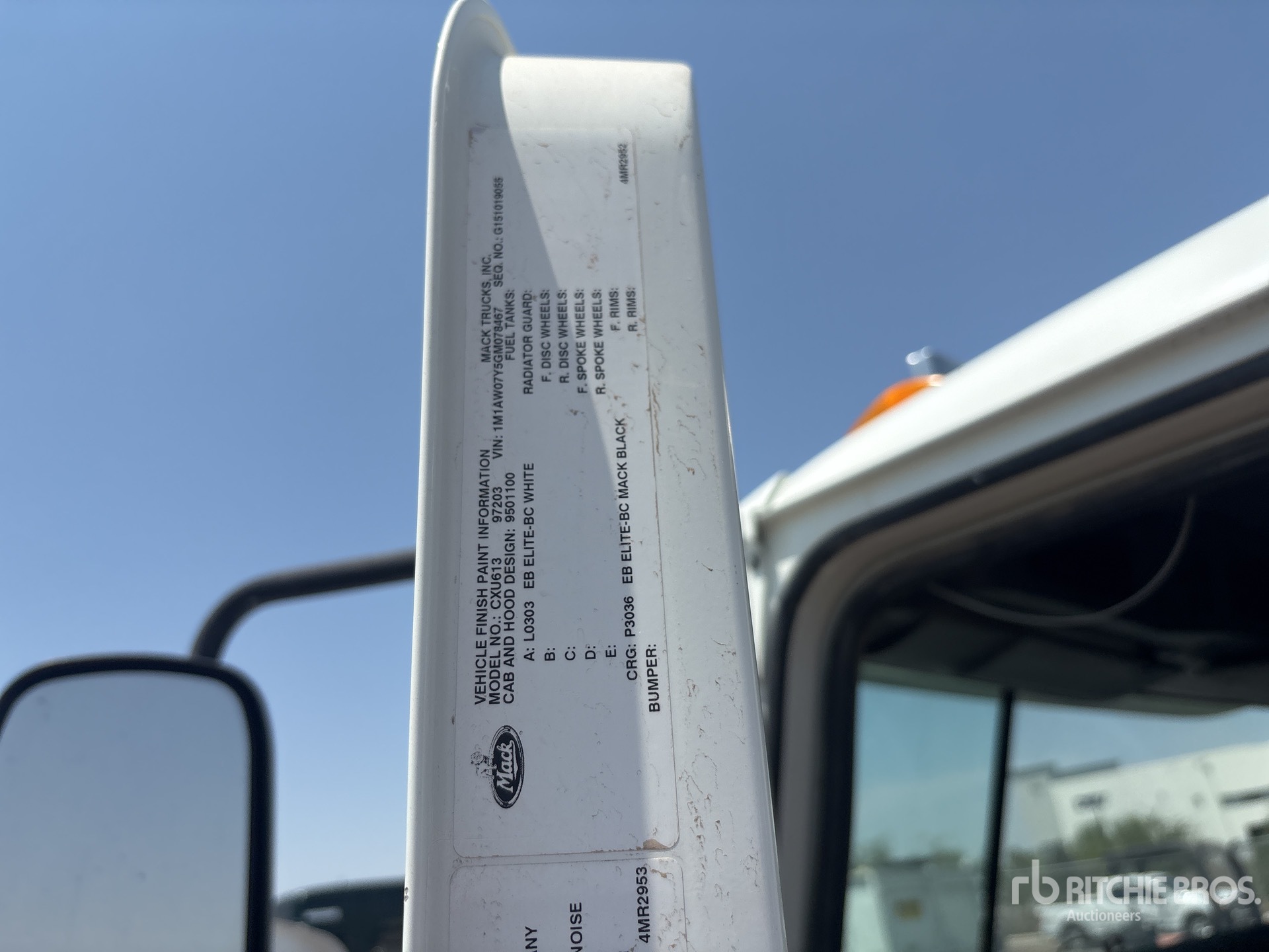 2016 Mack CXU613