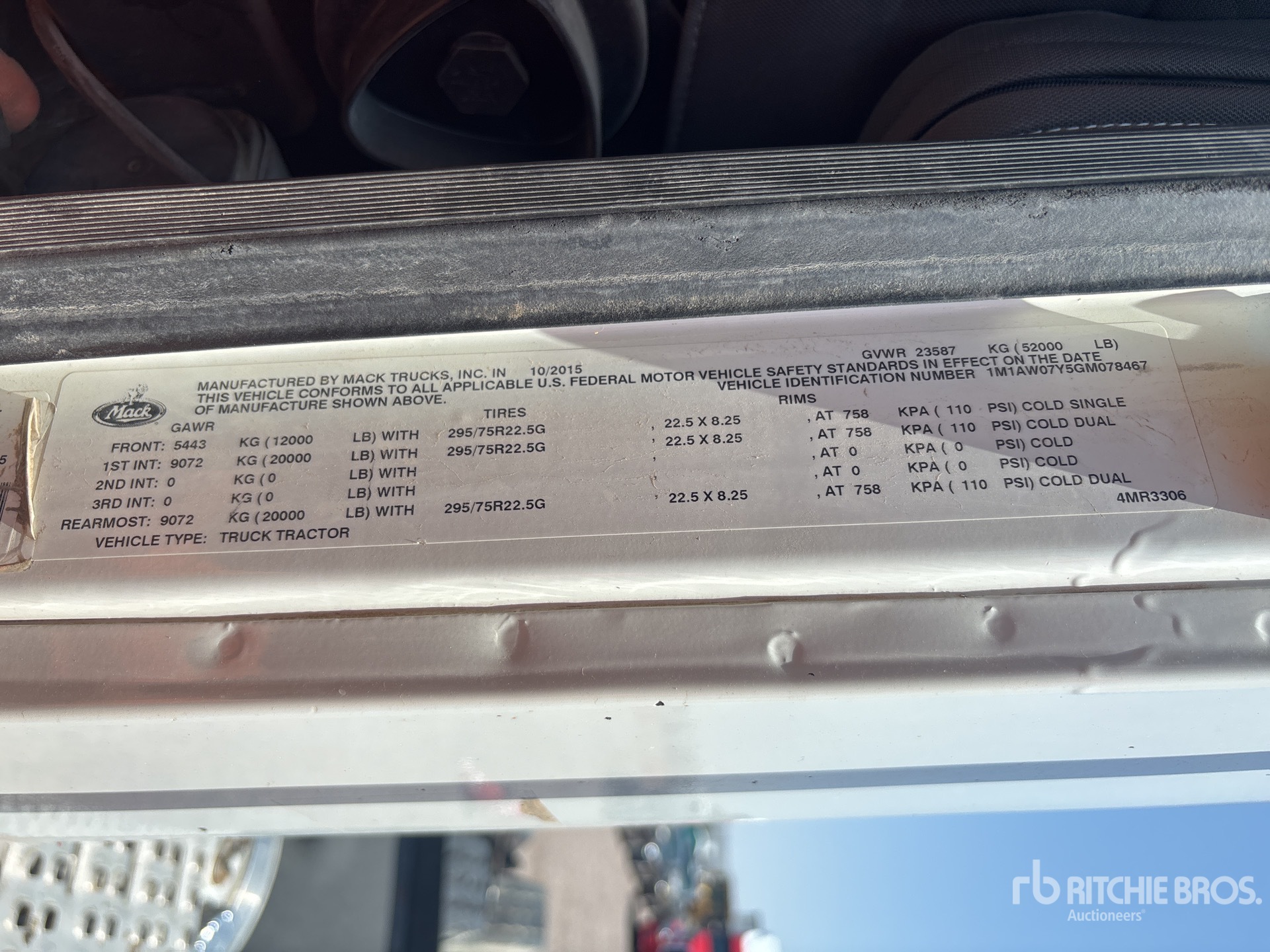 2016 Mack CXU613