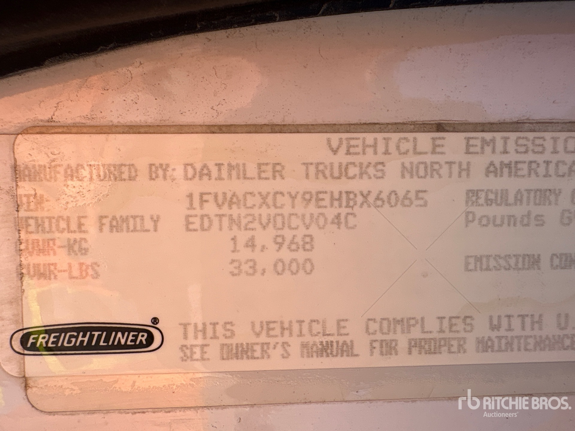 2014 Freightliner M2 106
