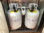 Outside Utilities with Propane Bottles, Connections and Plumbing
