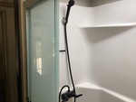 Interior with Shower and Tub Fixtures