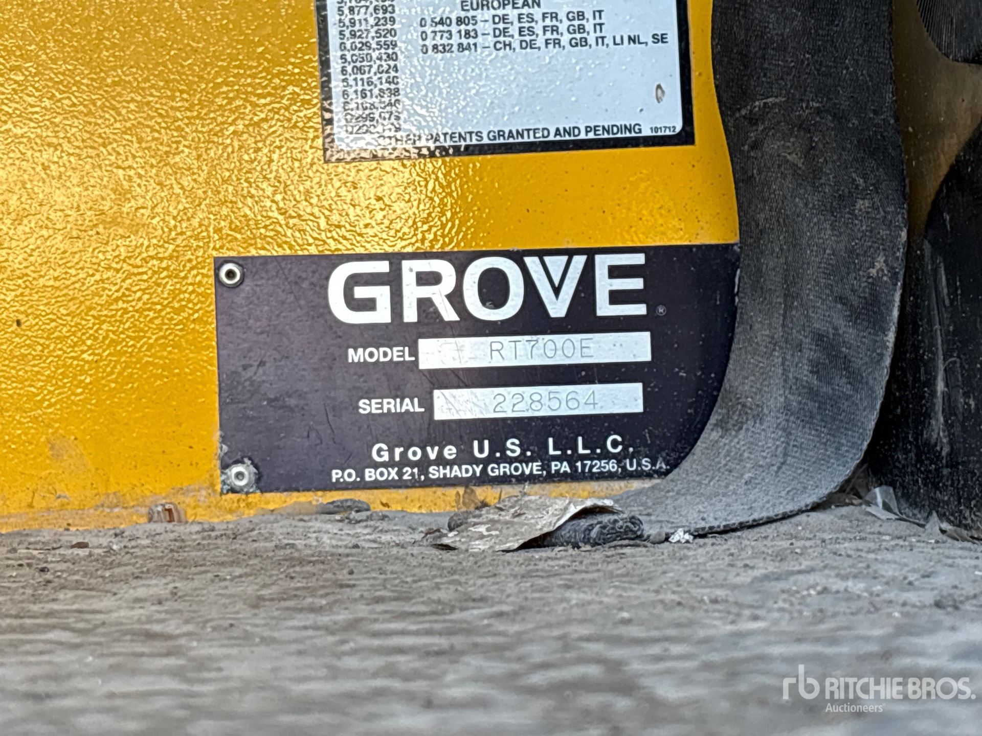 2009 Grove RT760E