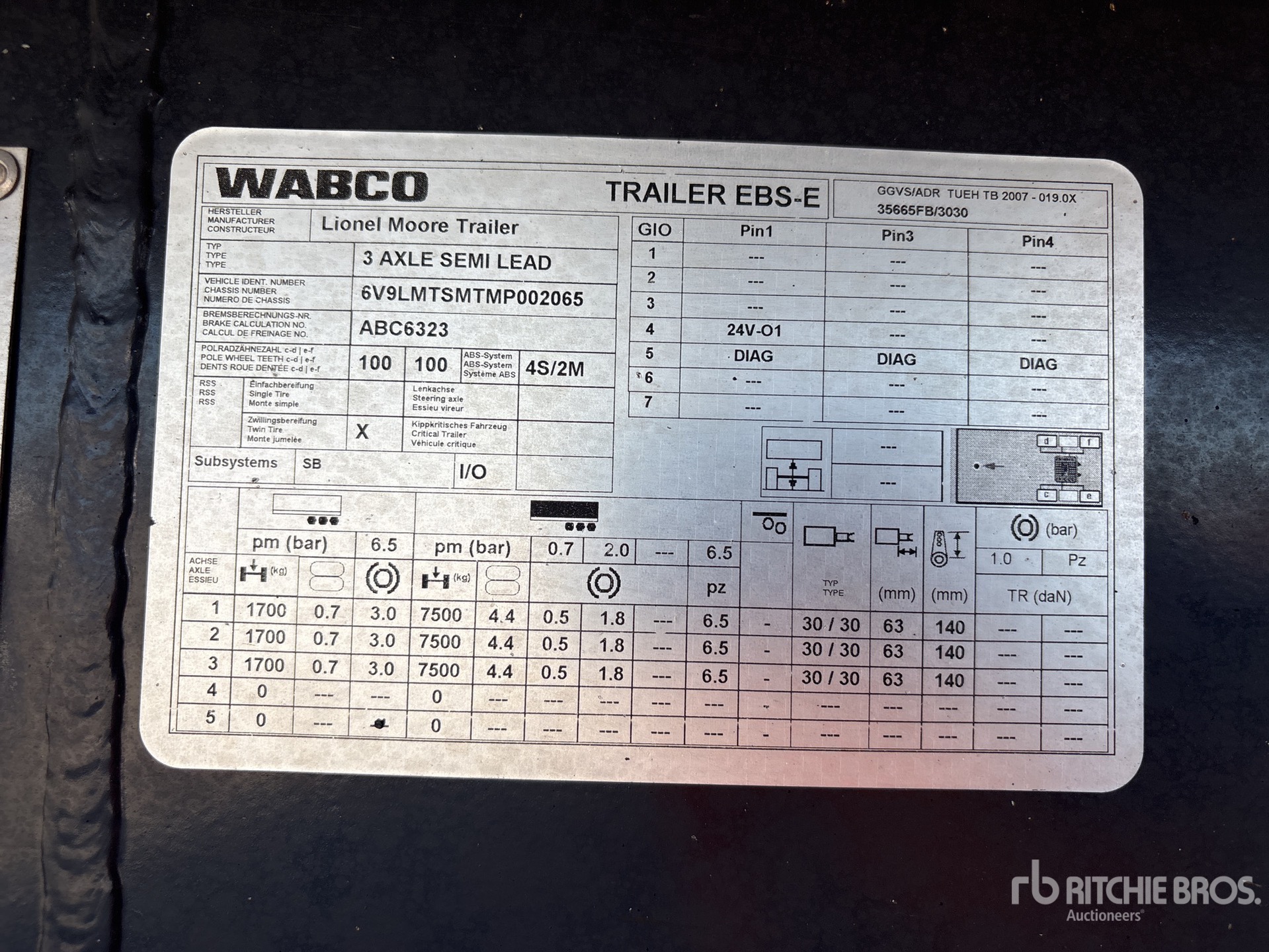 2021 Moore 9.9 M TRI/A STEP DECK