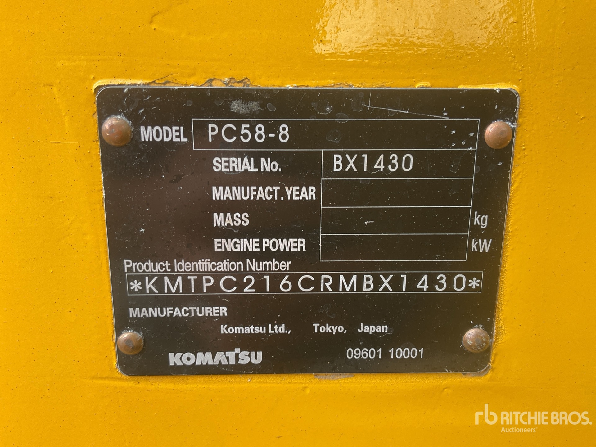 Komatsu PC58-8