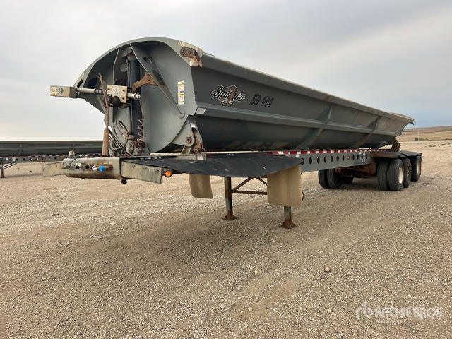 2015 Smithco 32 Ft Side Dump Trailer