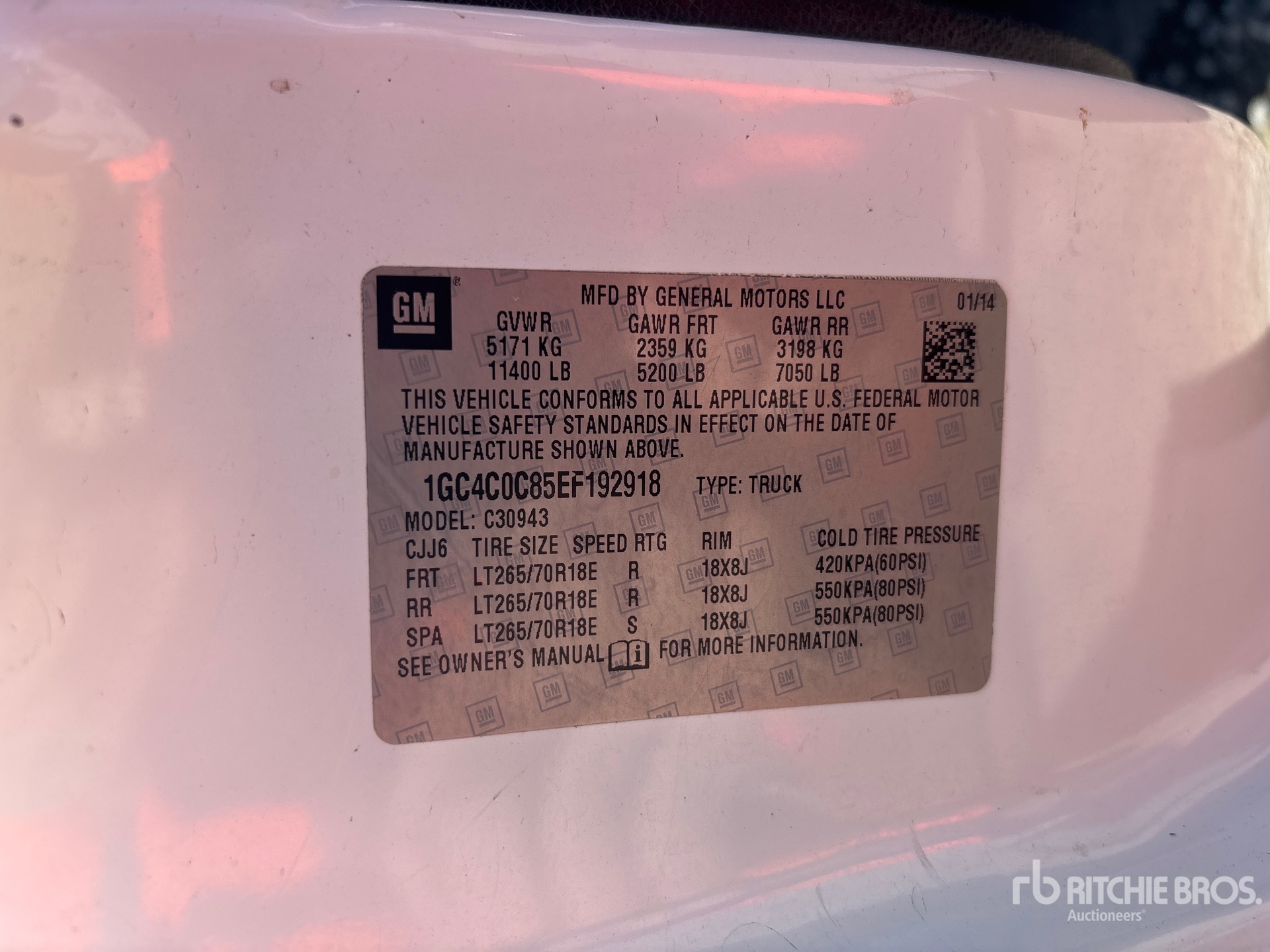2014 Chevrolet Silverado 3500HD