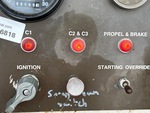 Control Station with Spie luminose del motore