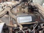 Engine with Emission Certification Label