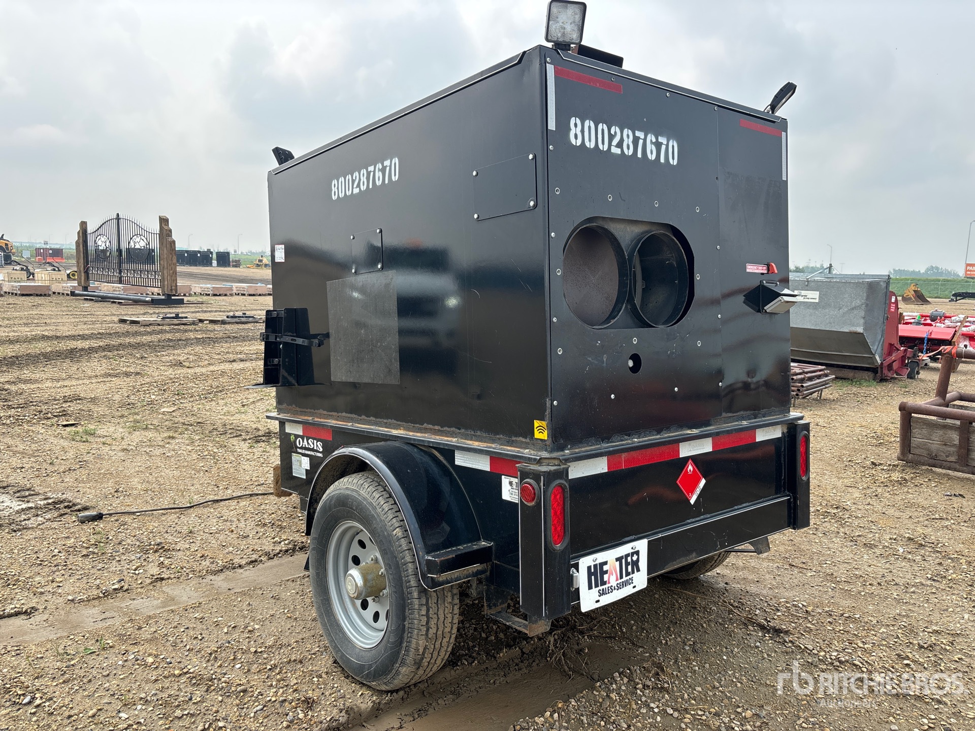 General Appearance with Picture, Left Rear Corner