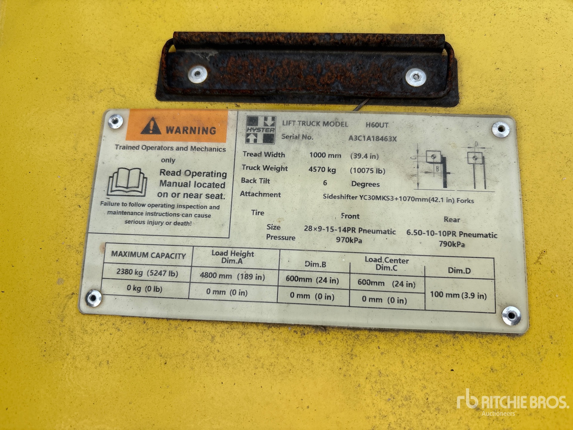 2024 Hyster H60UT