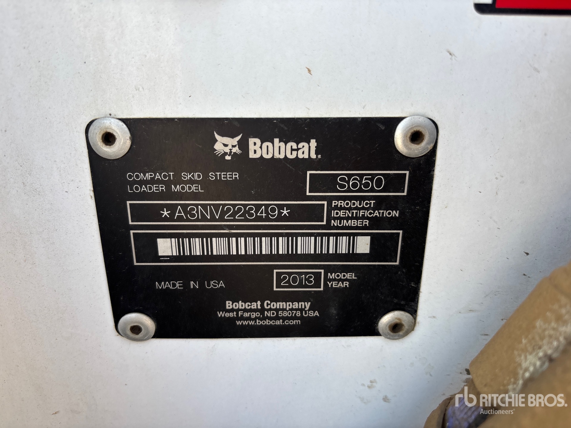 2013 Bobcat S650