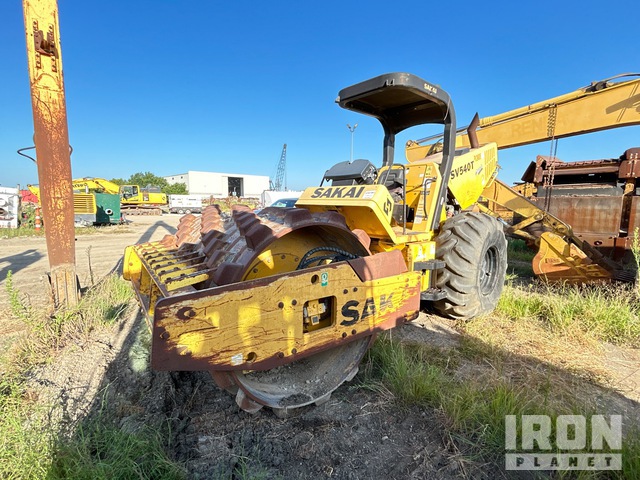 2016 Sakai Sv540t Padfoot Drum Compactor