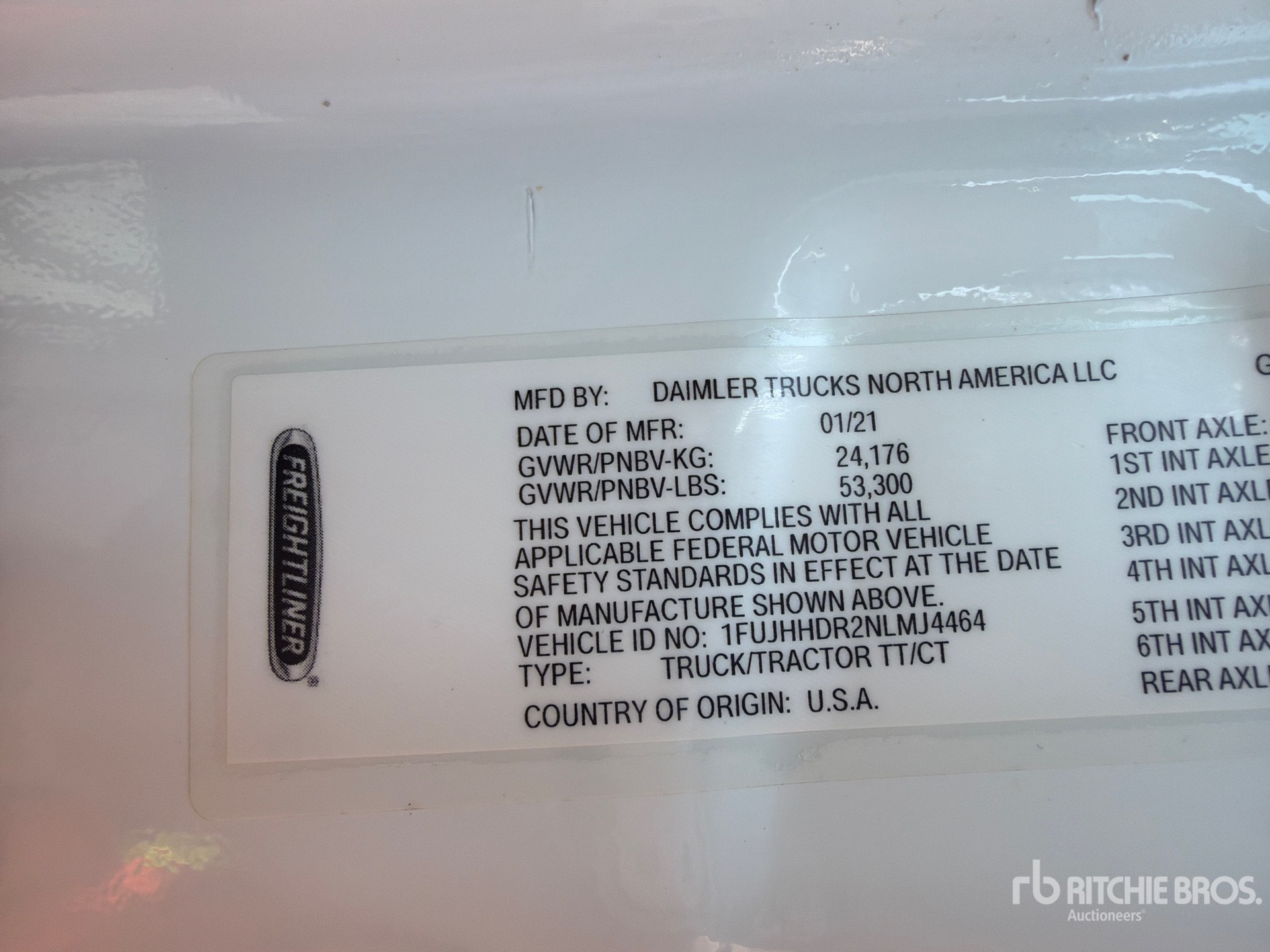 2022 Freightliner CASCADIA 126