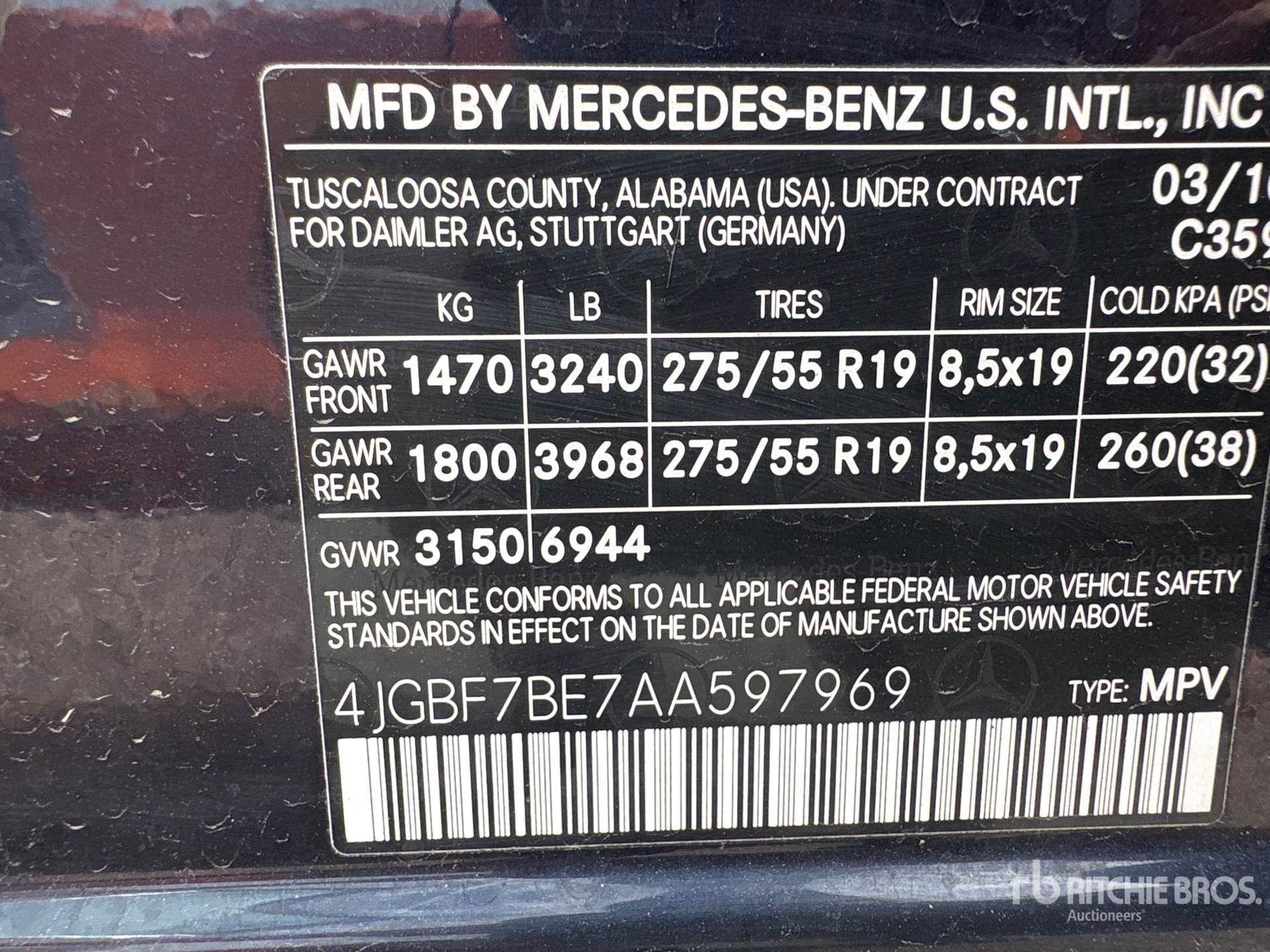 2010 Mercedes-Benz GL450