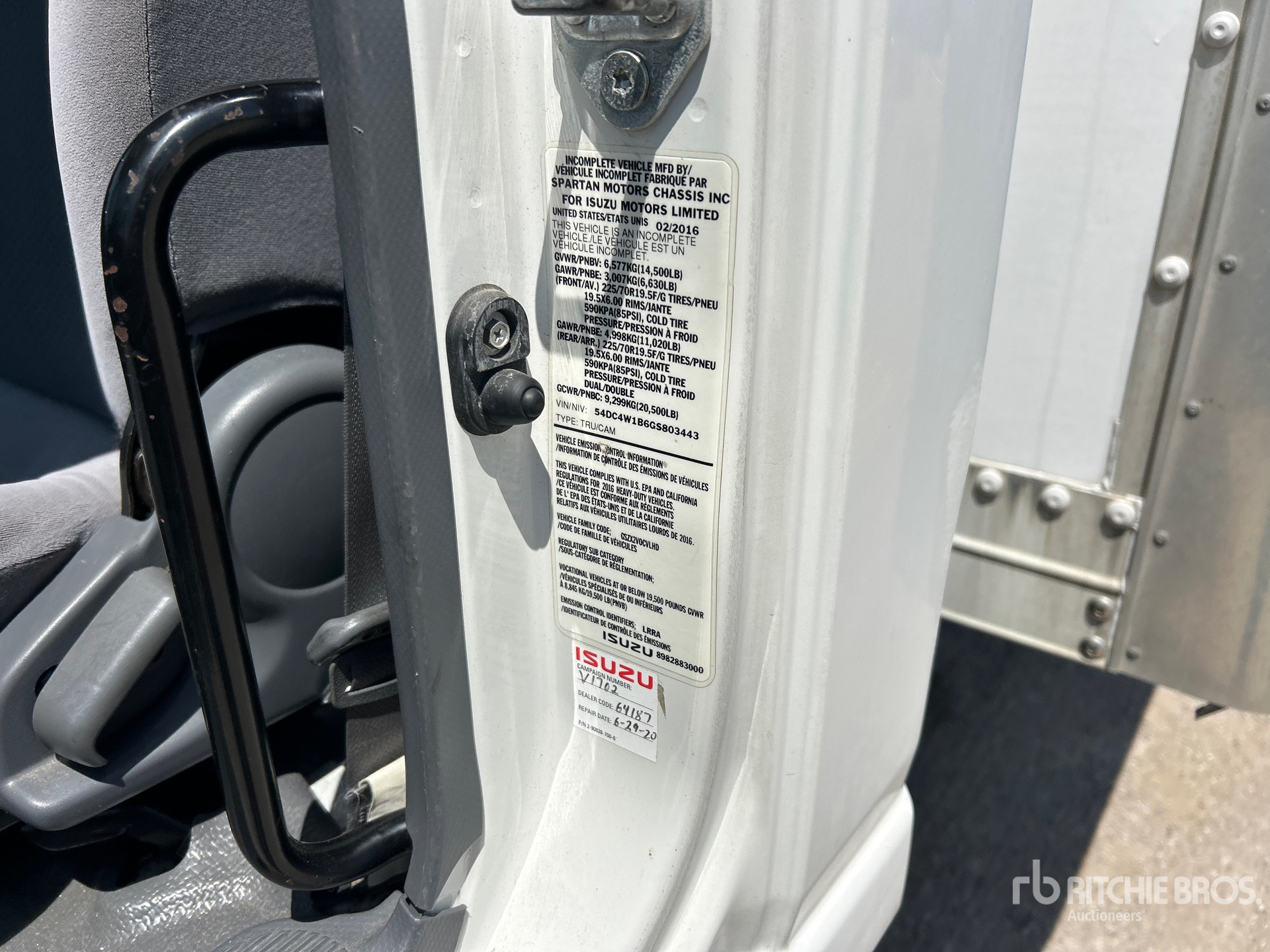 2016 Isuzu NPR HD