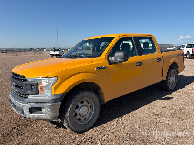 2018 Ford F-150 Xl 4x4 Crew Cab Pickup