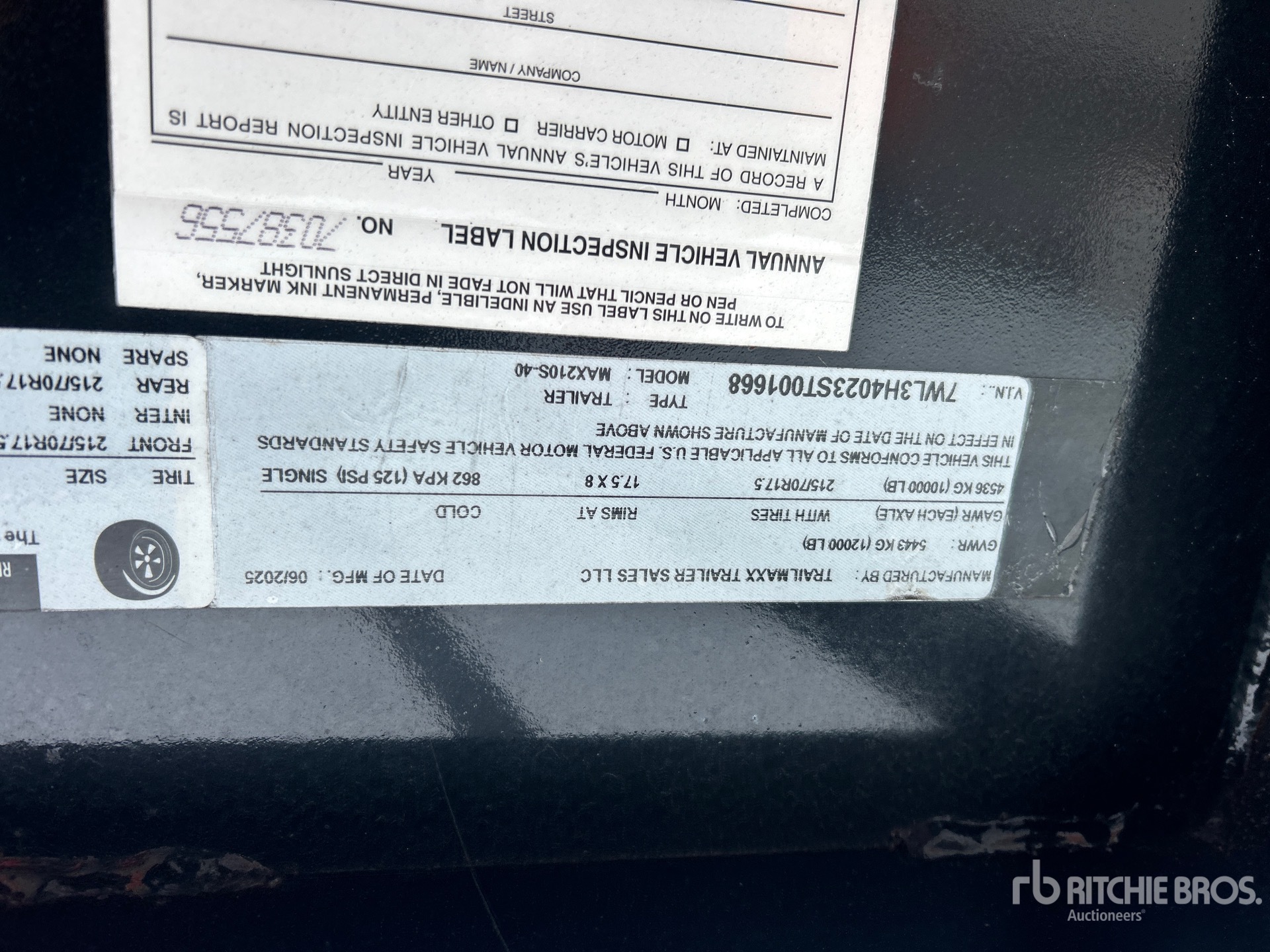 Photo of a 2025 Trailmax MAX210S-04