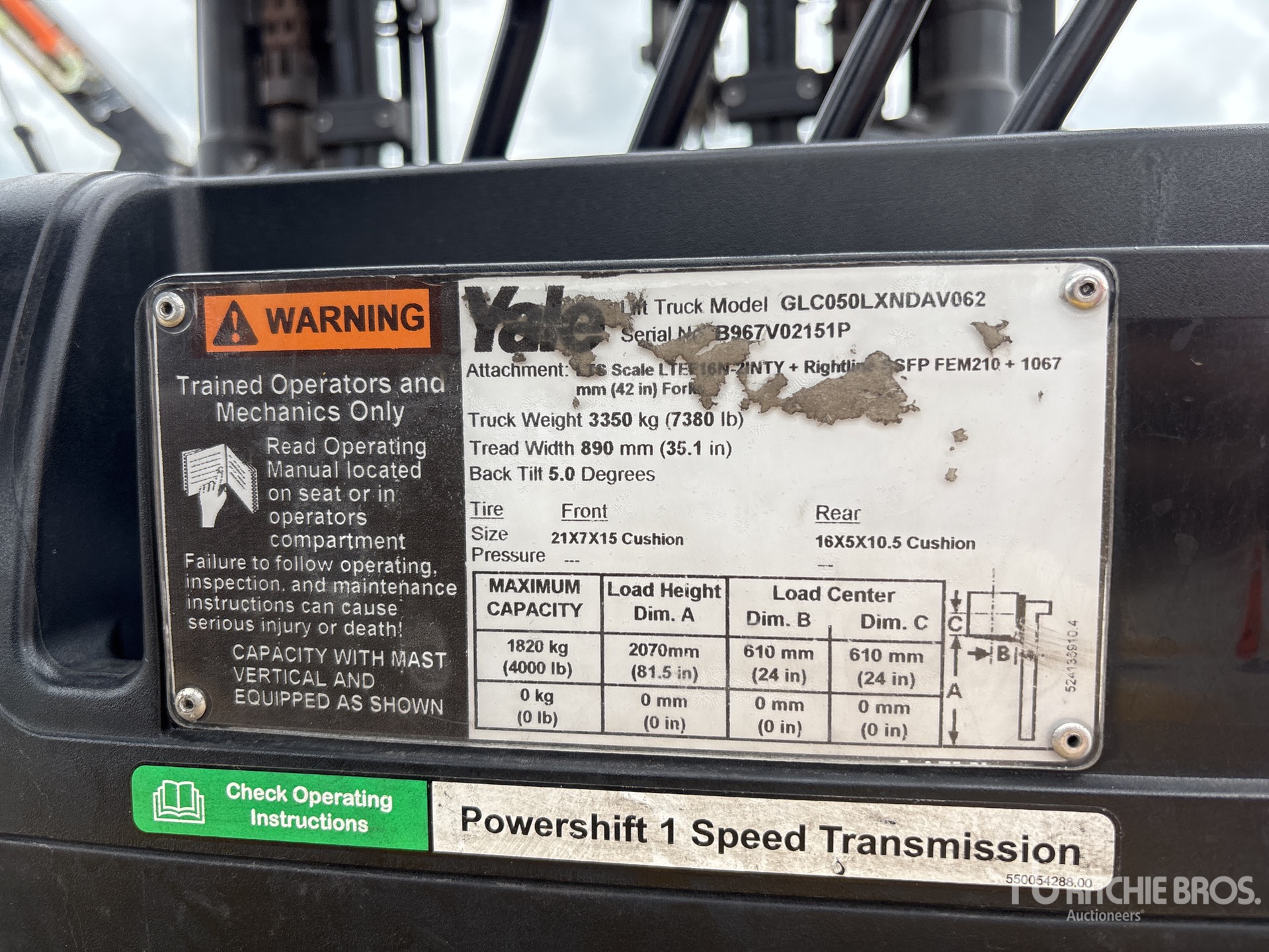 2016 Yale GC040LX