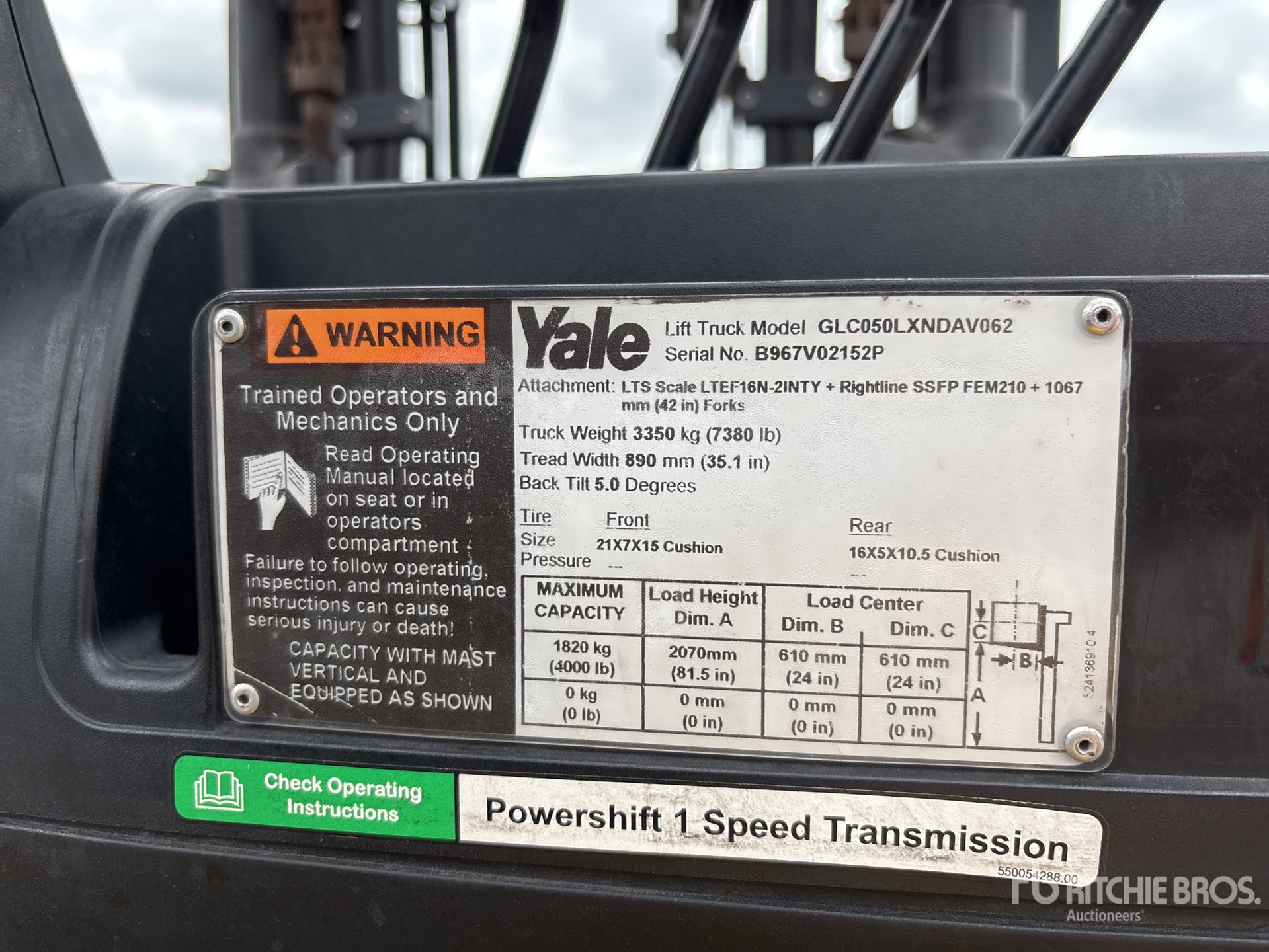 2016 Yale GC040LX