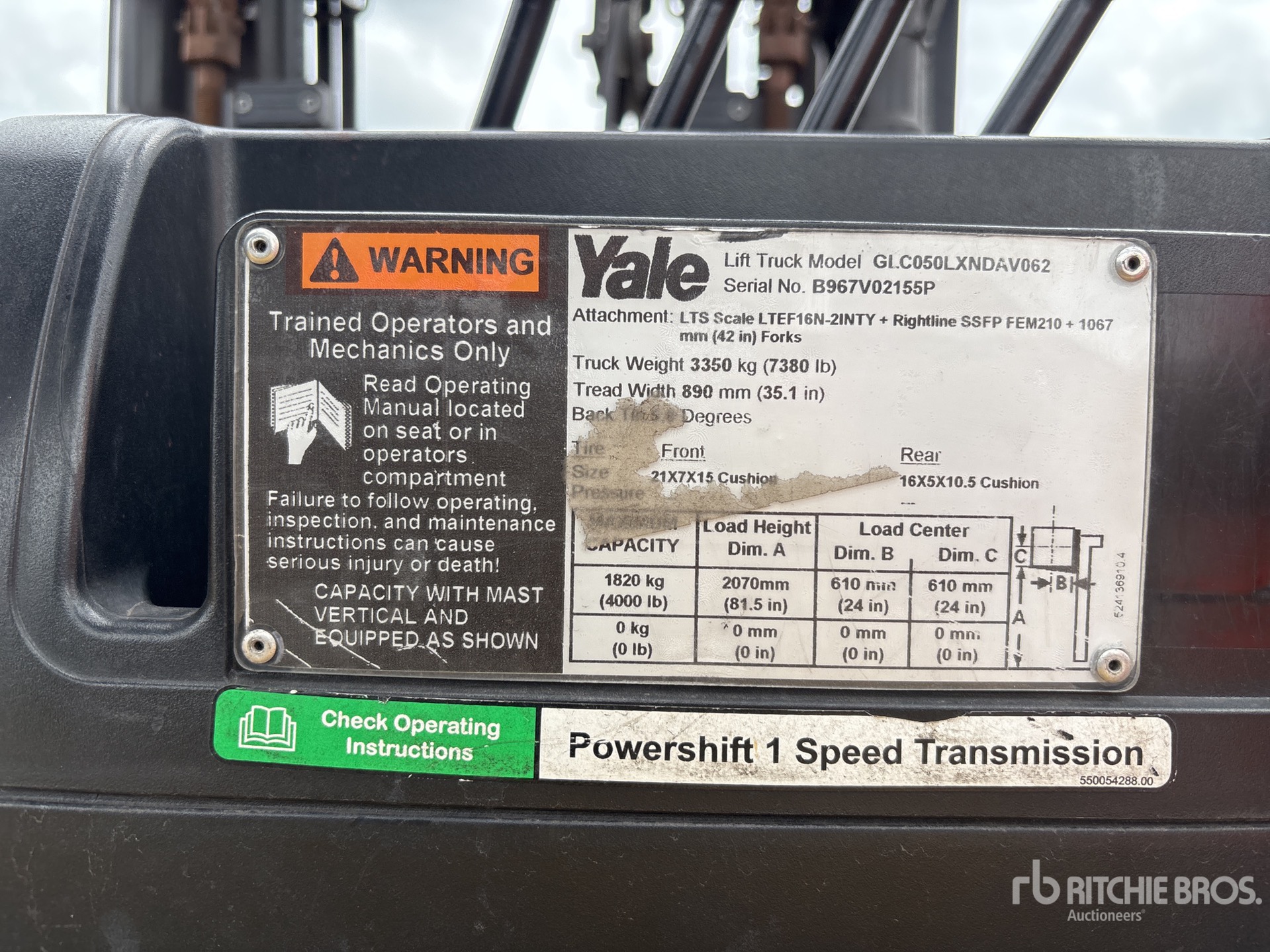 2016 Yale GC040LX